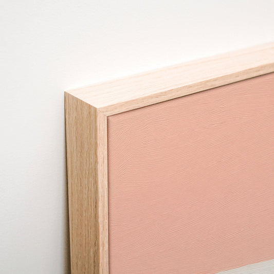 A Lazy Morning Canvas corner detail