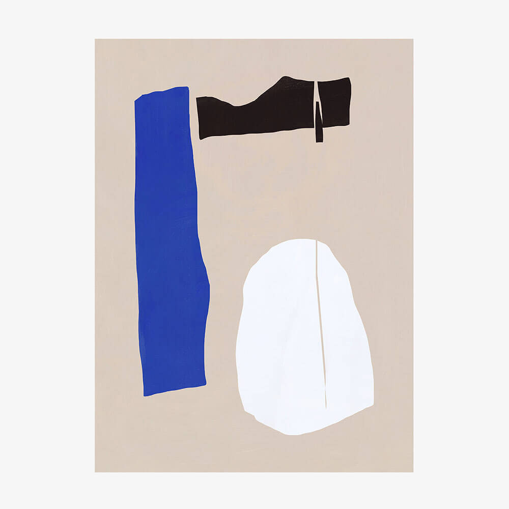 Abstract Blue