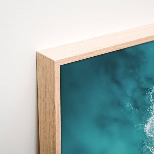 Aerial Beach Canvas corner detail