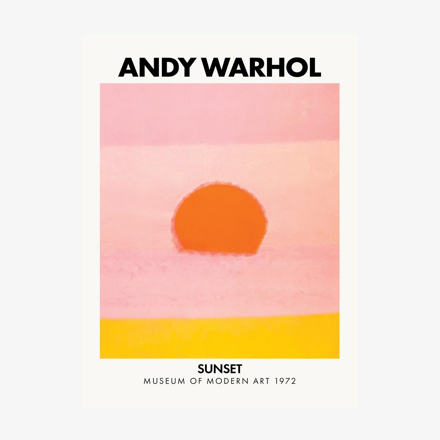 Andy Warhol Sunset No. 1