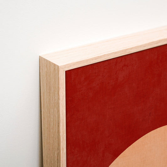 Autumn Earthy Canvas corner detail