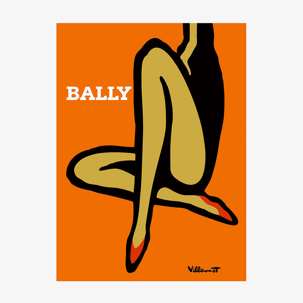 Bally Orange Legs