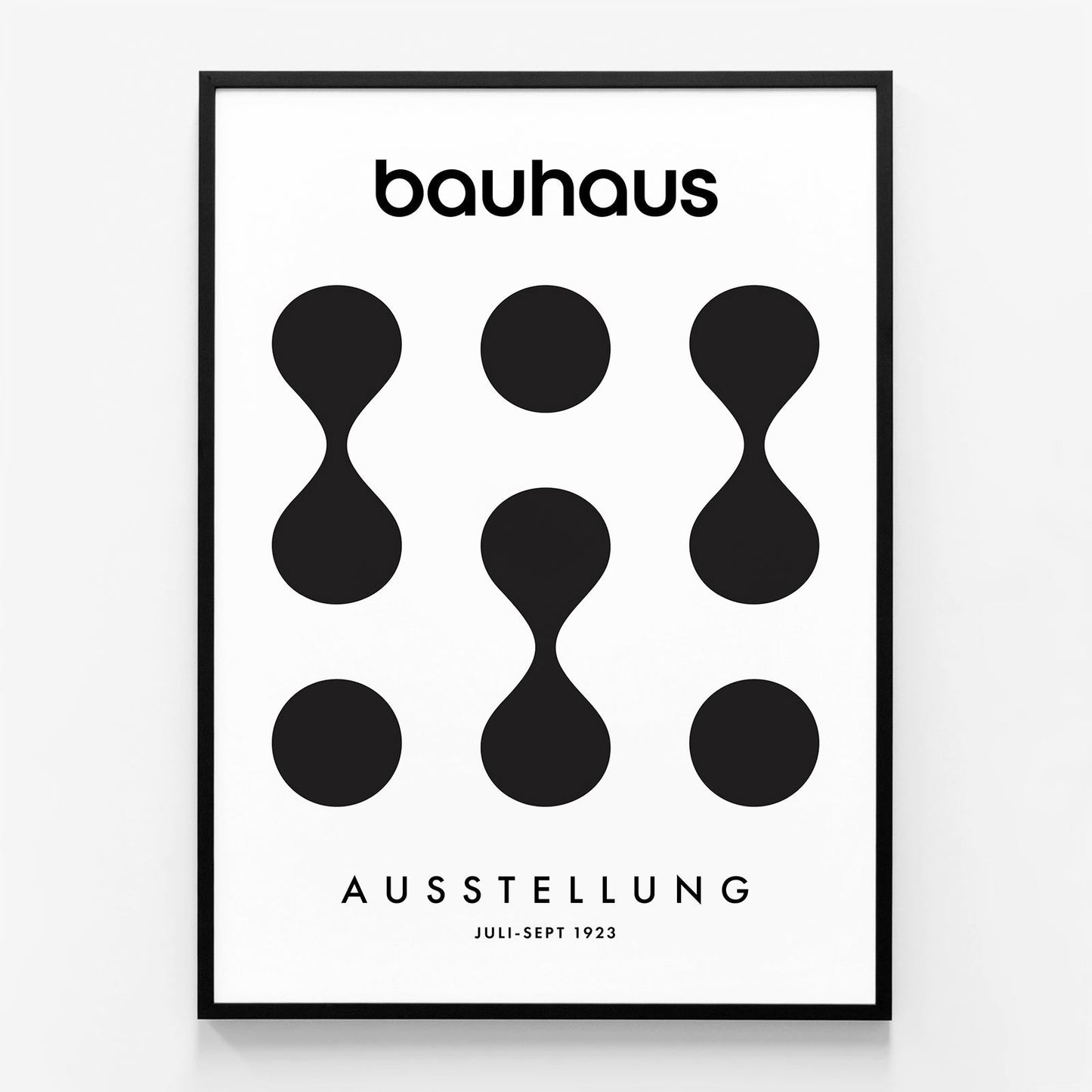 Bauhaus Ausstellung Black