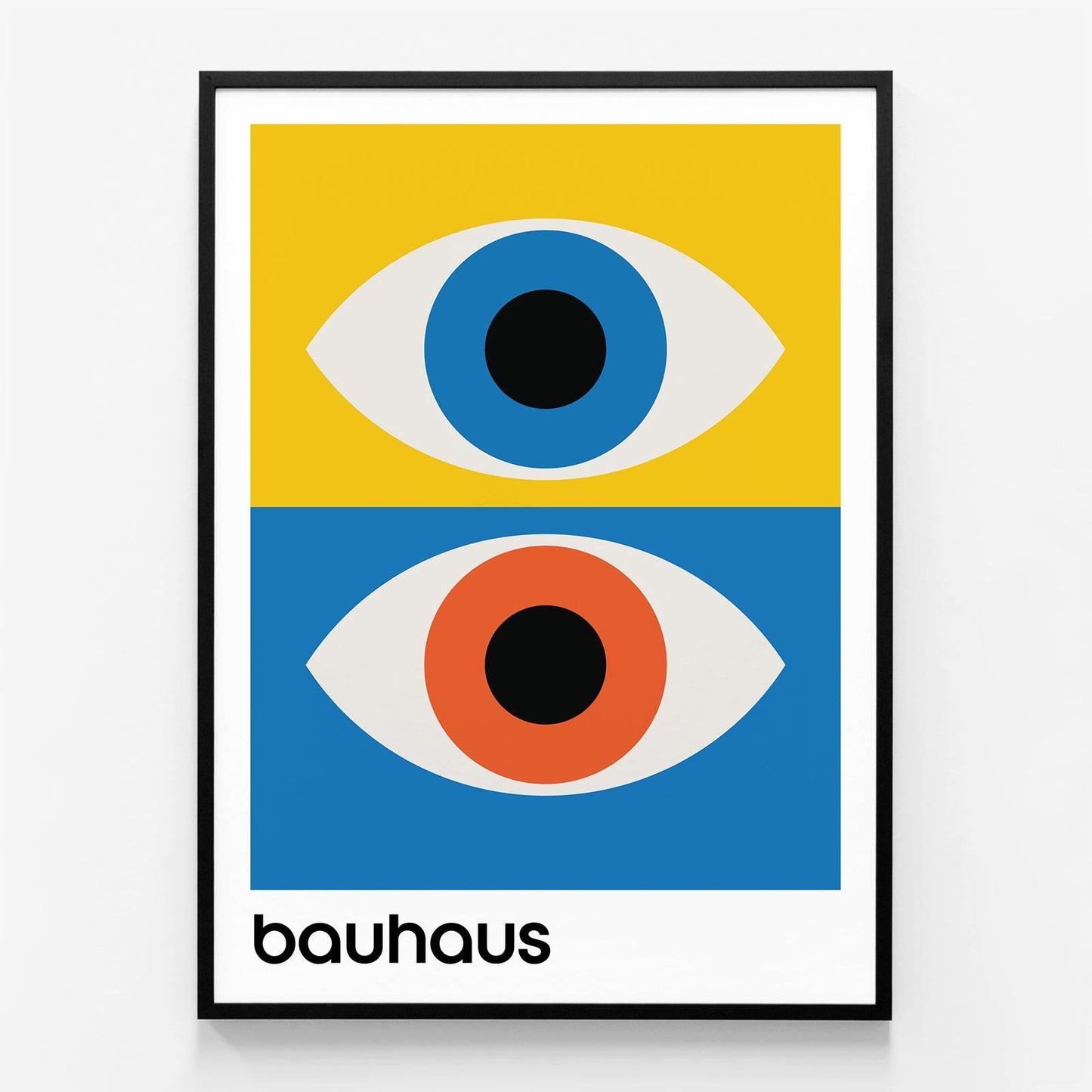 Bauhaus Yellow Blue