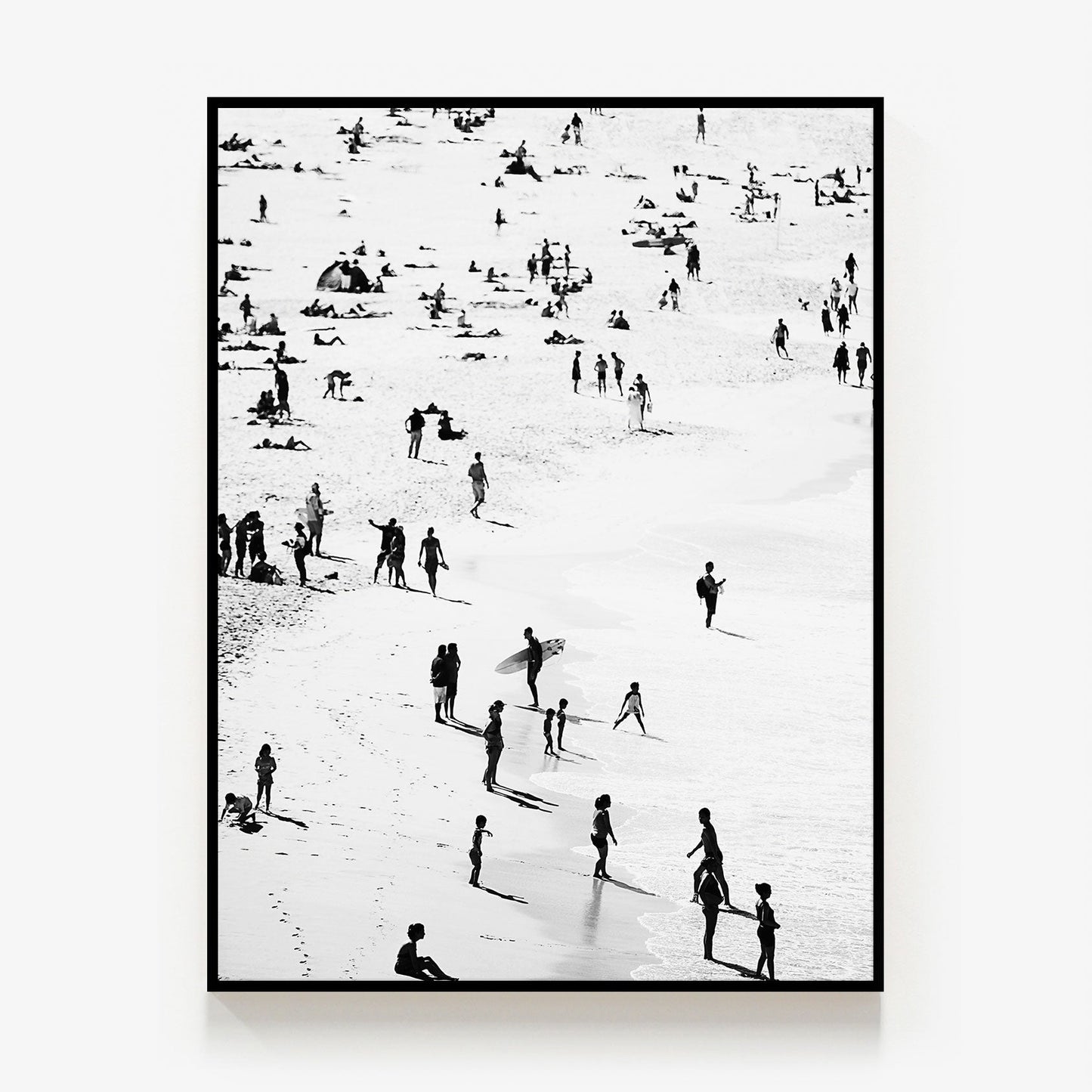 Beach Silhouettes Canvas