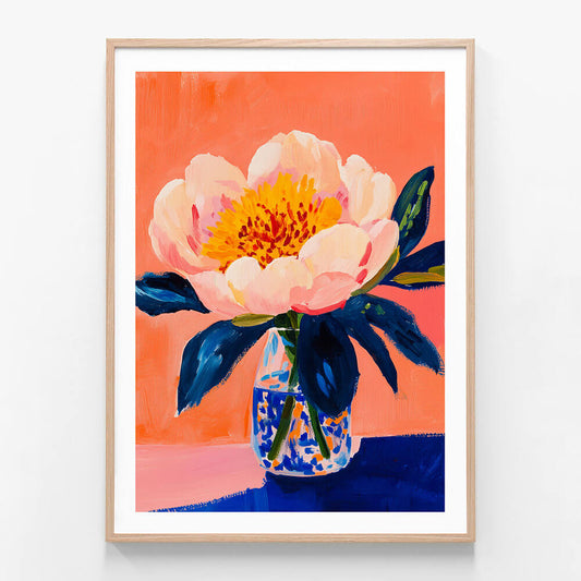 Blooming Peony
