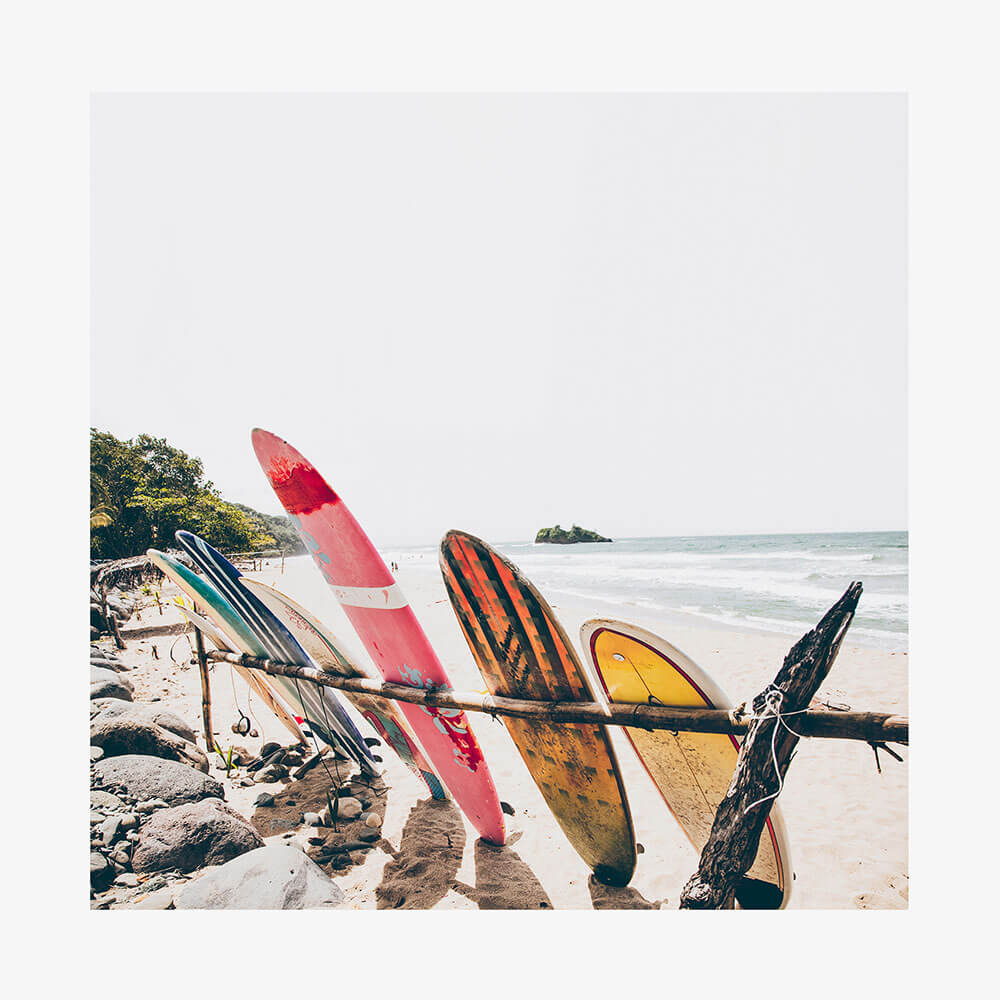 Boards on the Beach