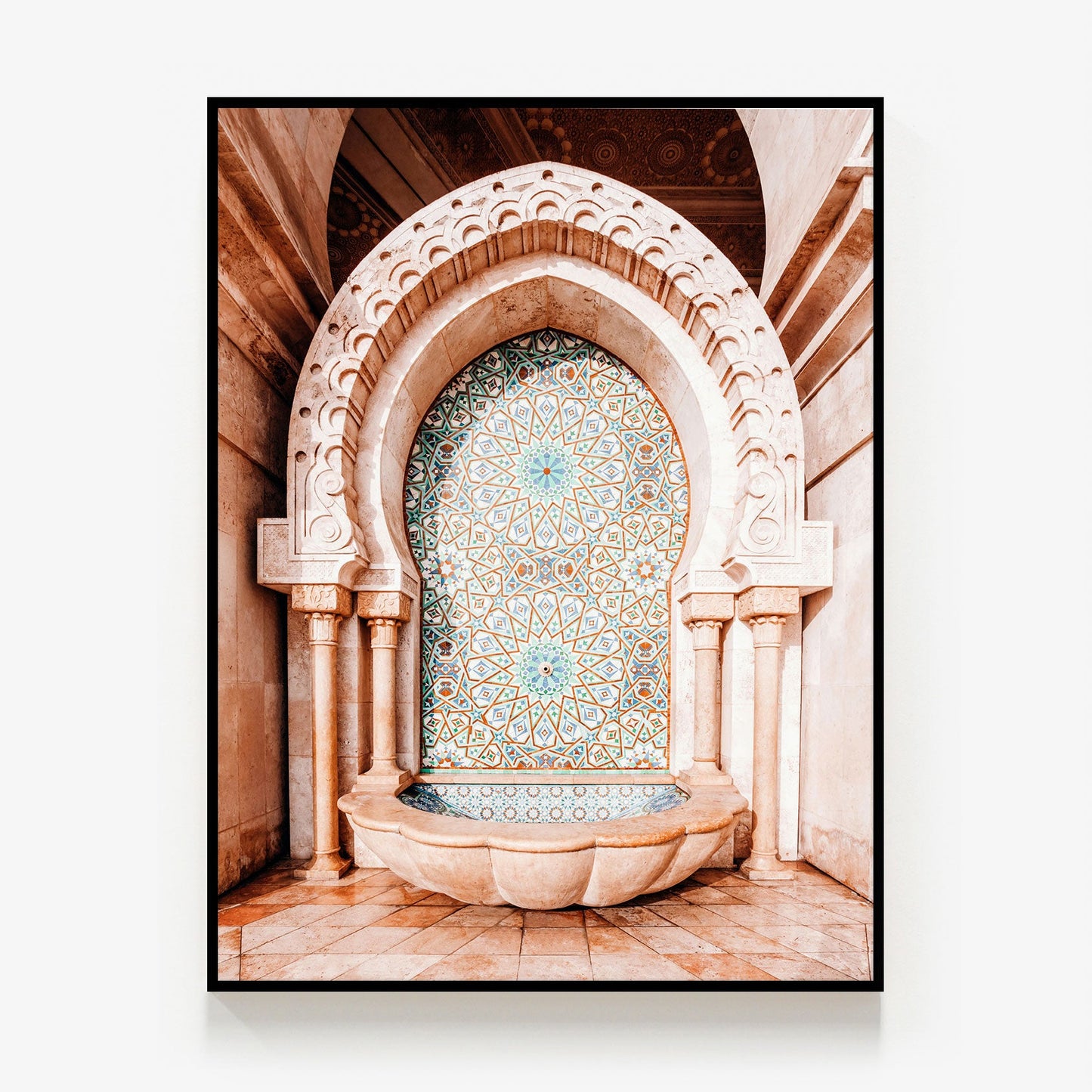 Casablanca Fountain Canvas