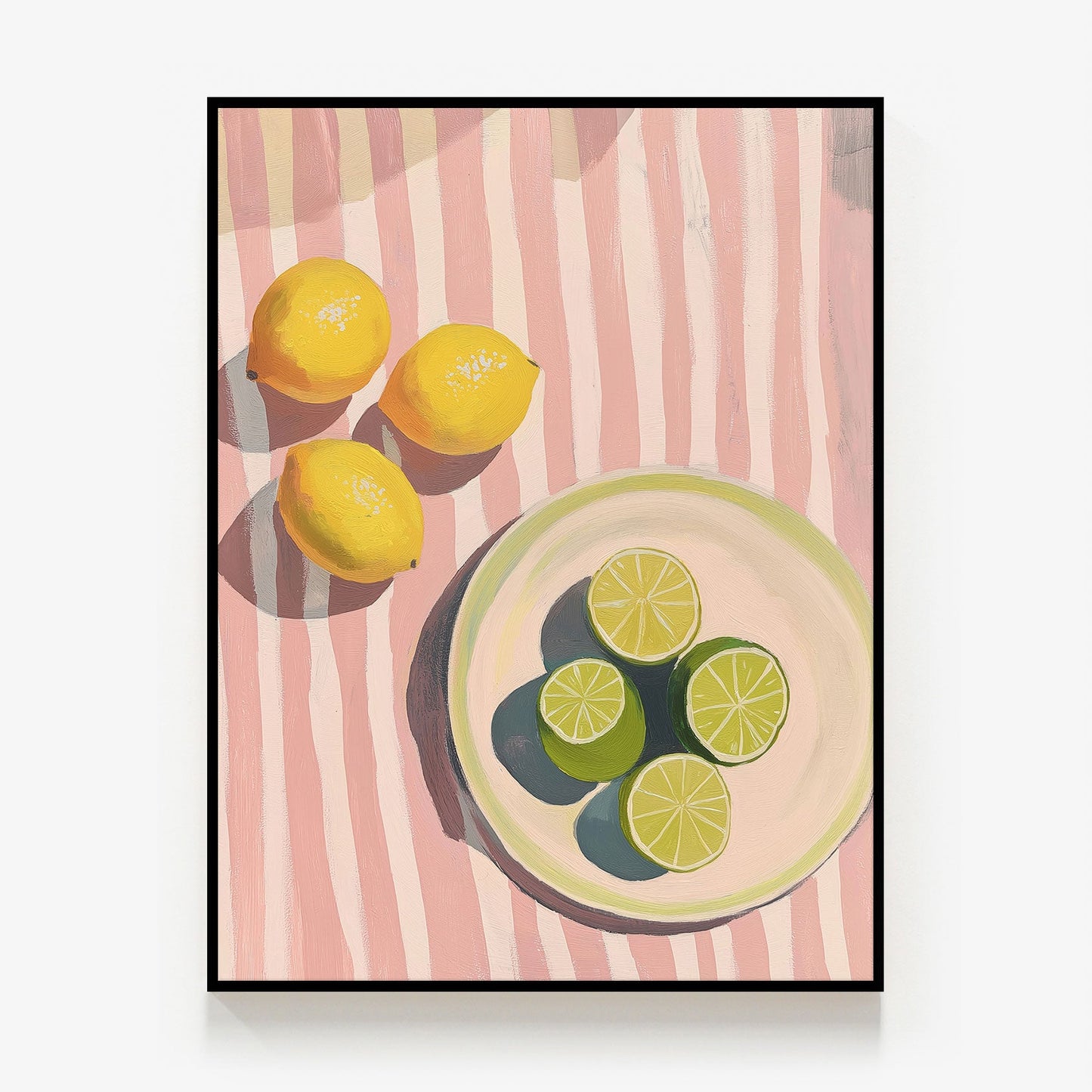 Citrus & Stripes Canvas