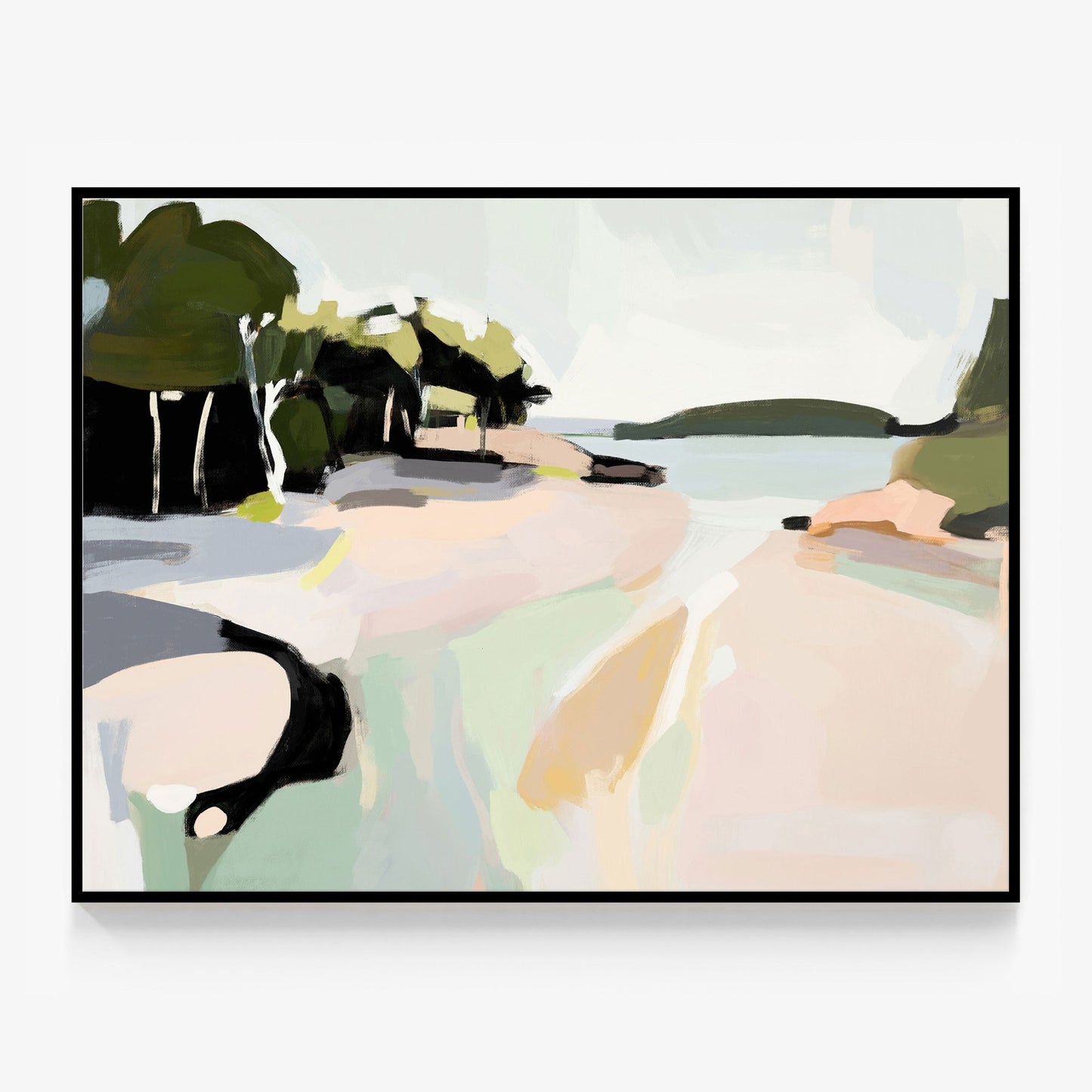 Coastal Calm Canvas
