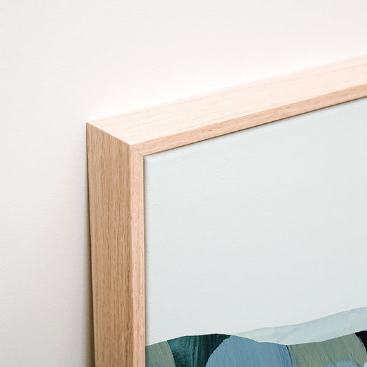 Cool Light Canvas corner detail