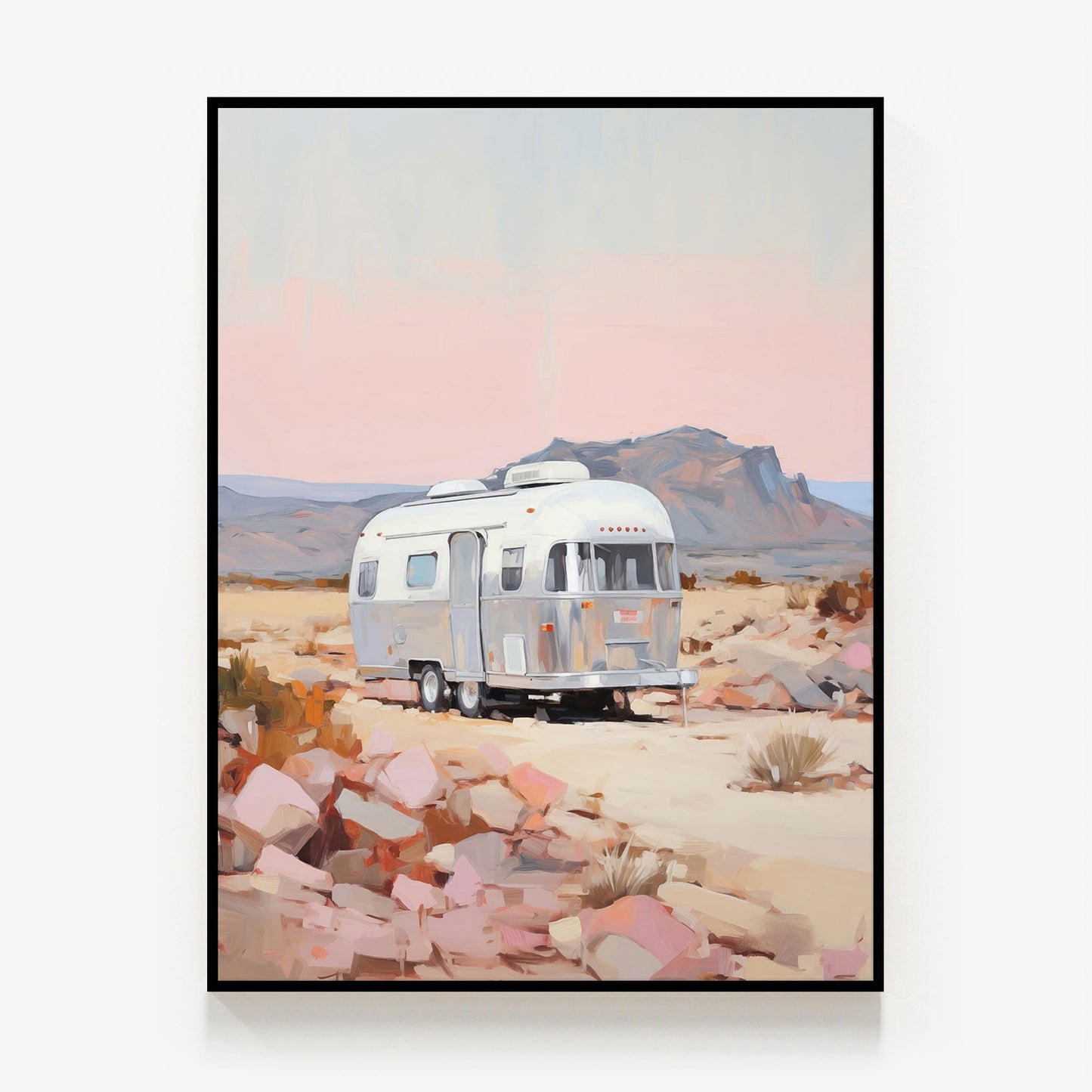 Desert Airstream Canvas