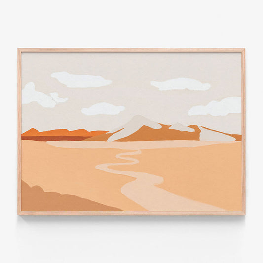 Desert Valley Landscape