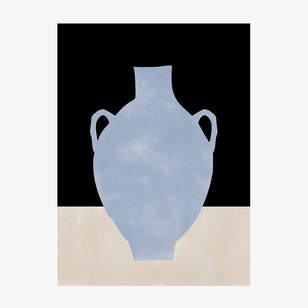 Indigo Vase No. 3