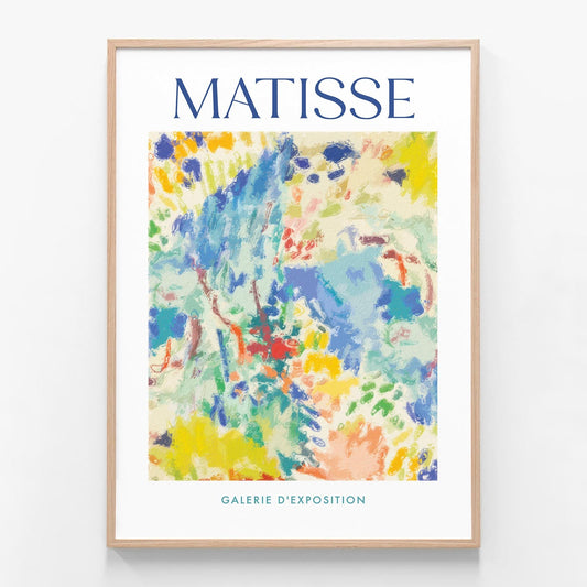 Landscape At Collioure Matisse oak framed print