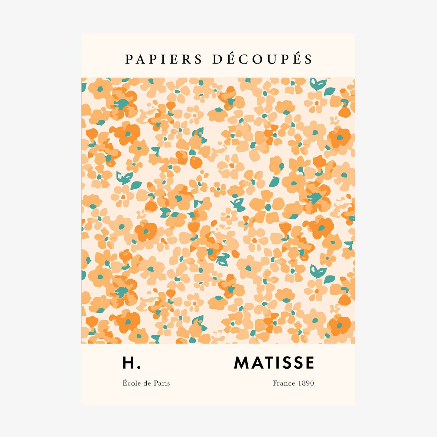 Matisse Orange Flowers