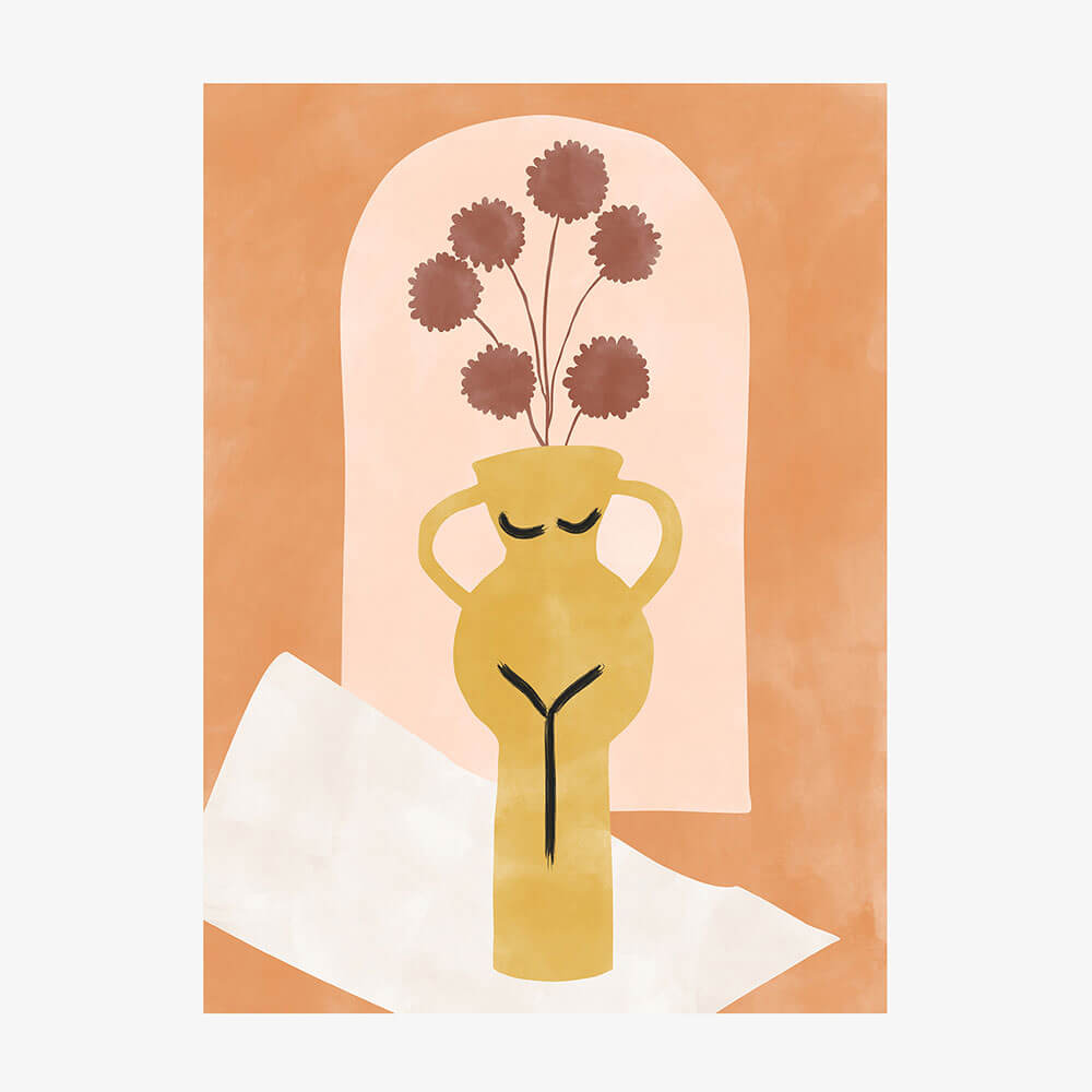 Mustard Vase