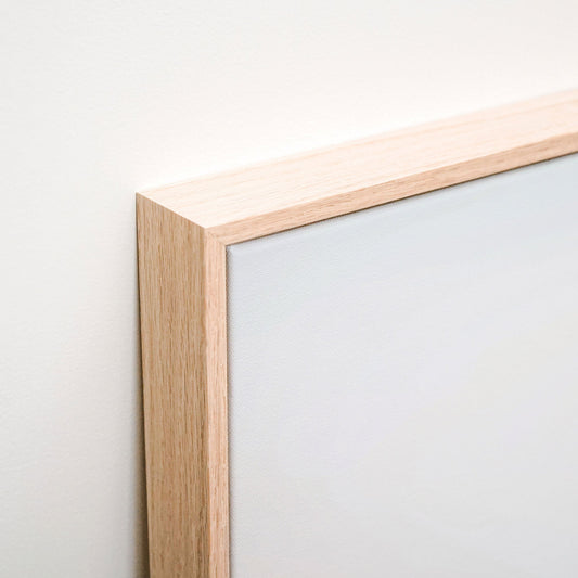 Ocean Sunrise Canvas wall art corner detail