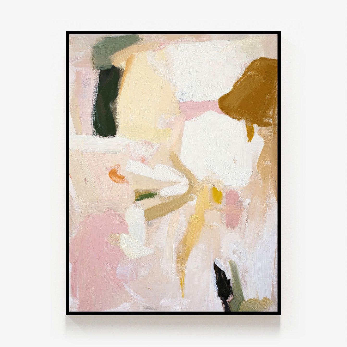 Ochre Drift No. 2 Canvas