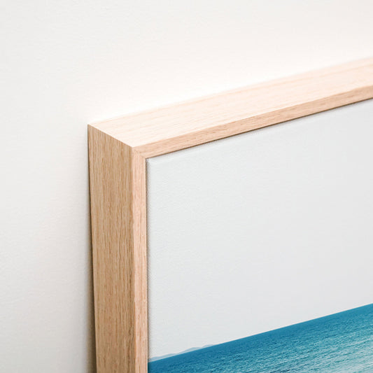 Paddle Boards Canvas wall art corner detail
