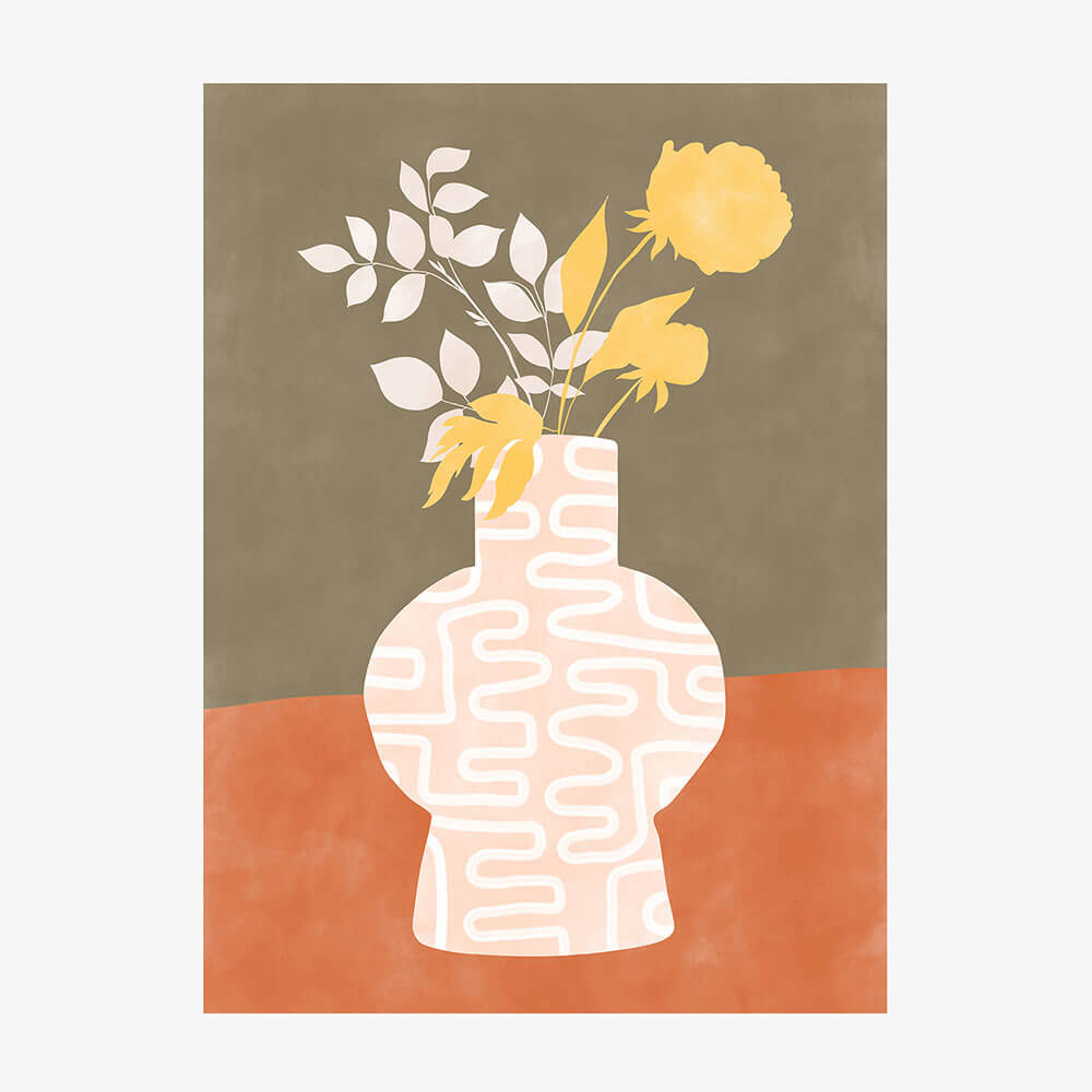 Peach Vase