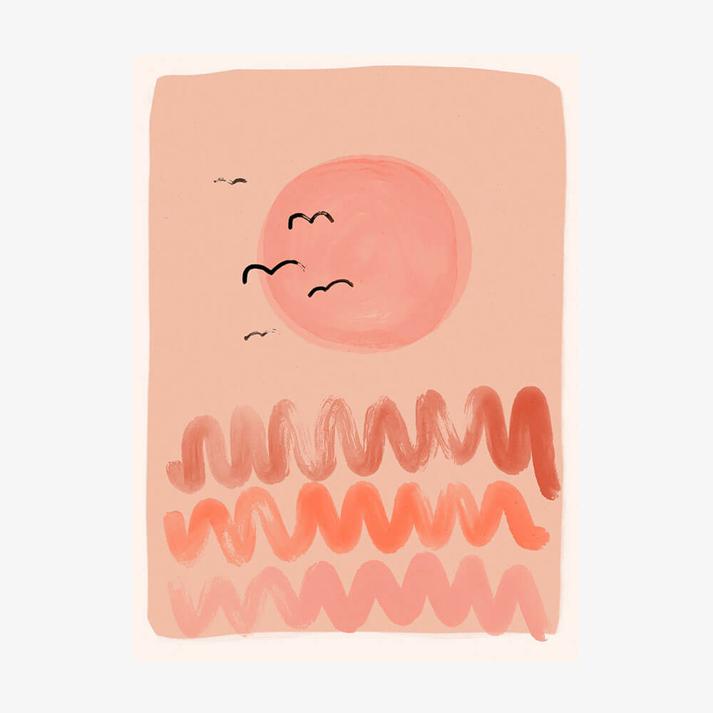 Peachy Sunset