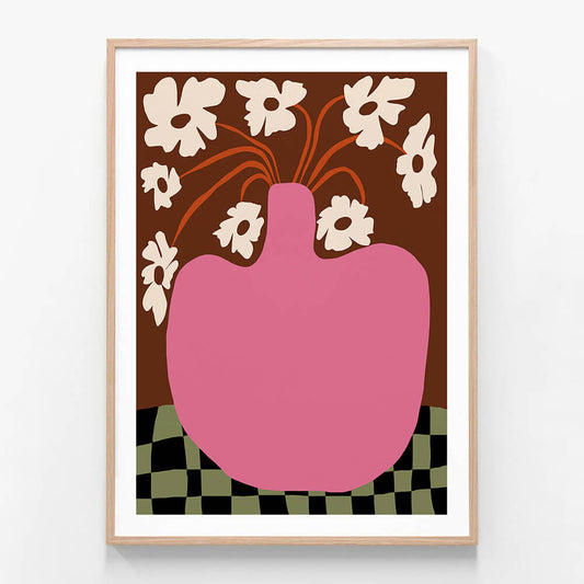 Pink Flower Pot