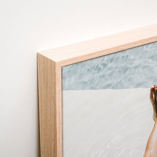 Pool Time Canvas corner detail