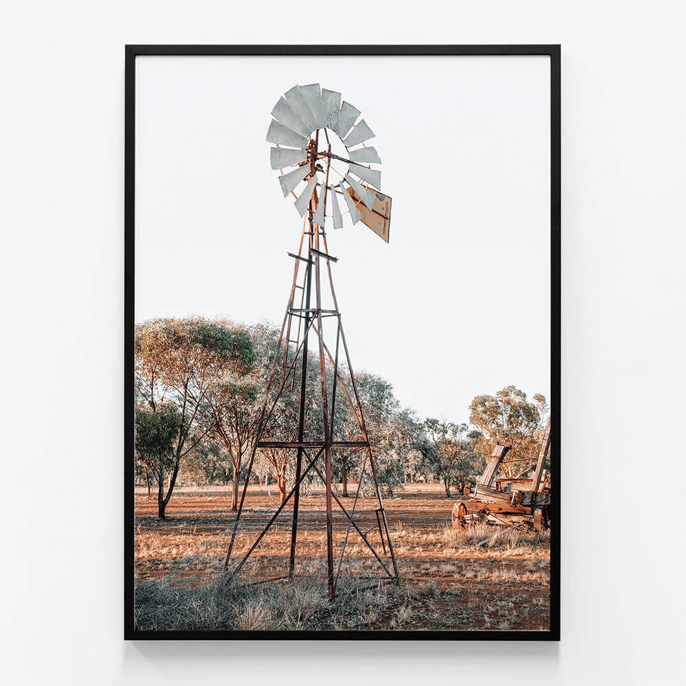 Rural Windmill