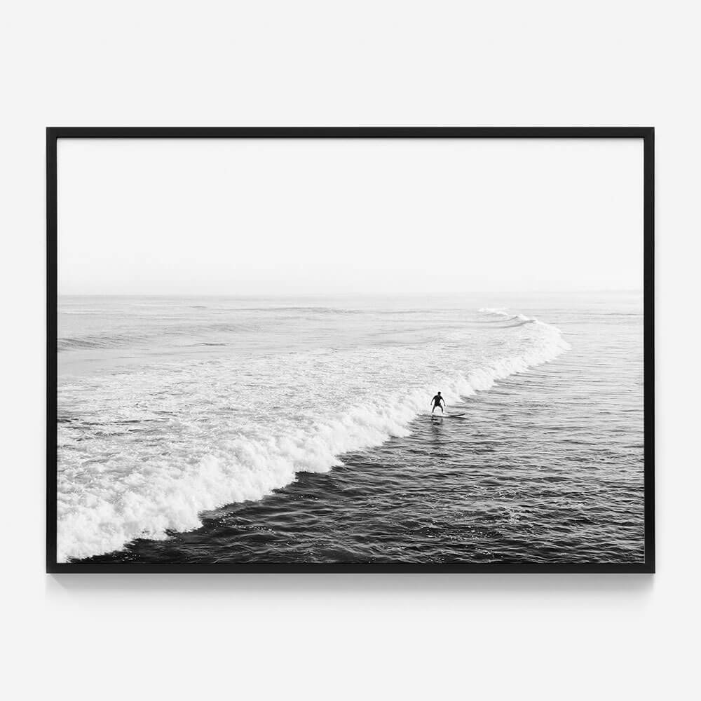 Solo Surfer B&W