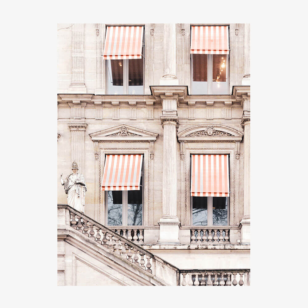 Striped Paris Awning