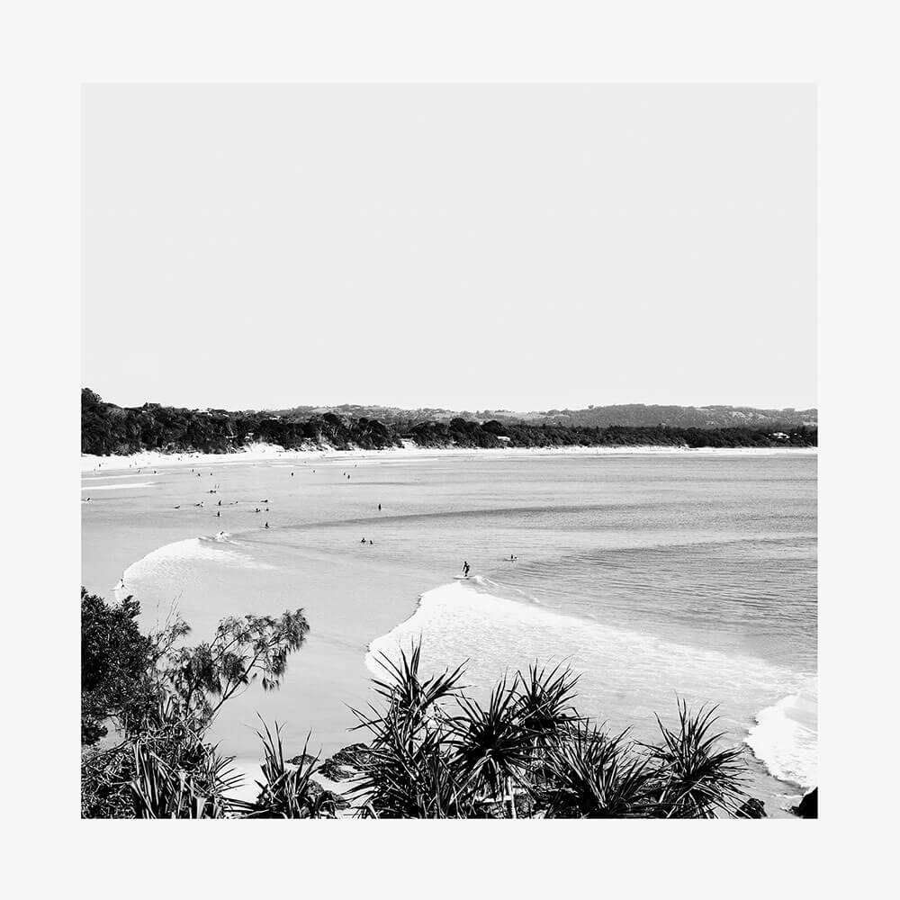 Surfing The Pass B&W
