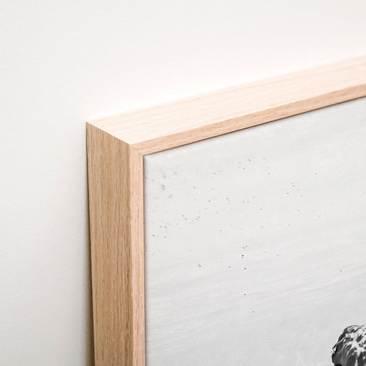 Transcend Canvas wall art corner detail