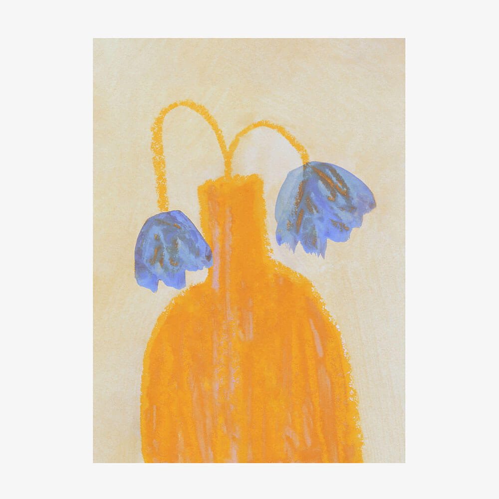 Vase and Two Flowers