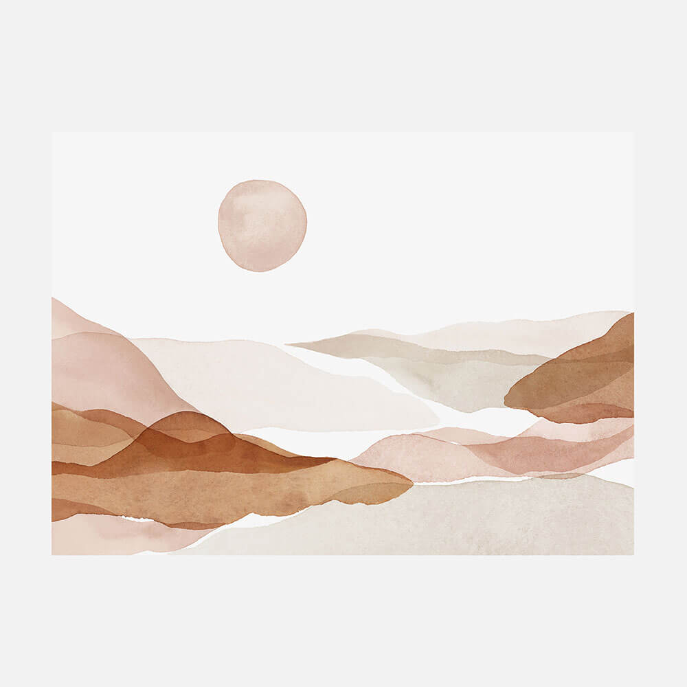 Watercolour Hills