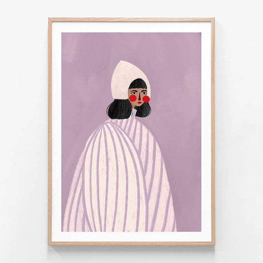 Woman with White Hat