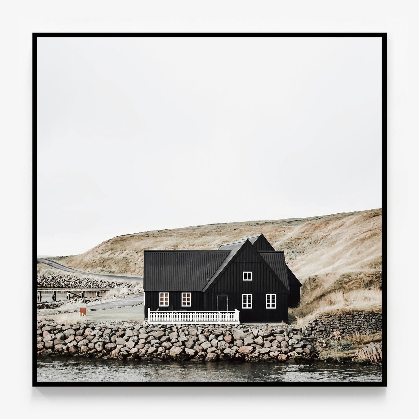 Wooden House Canvas