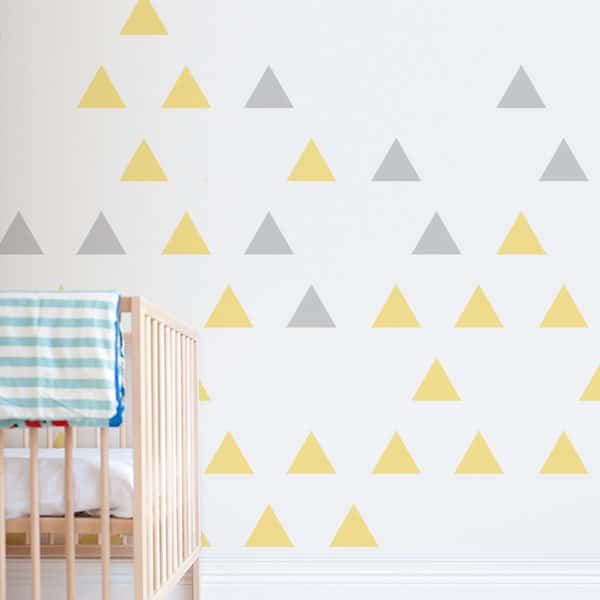 Triangle Wall Stickers & Decals for Nursery 41 Orchard