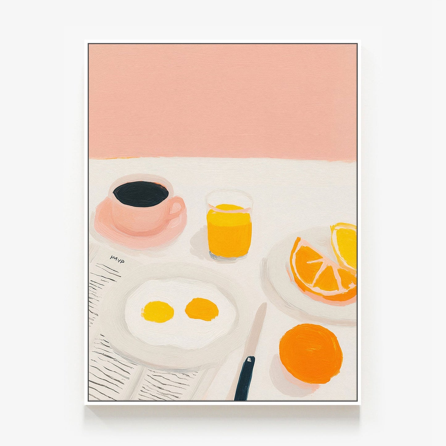 A Lazy Morning Canvas