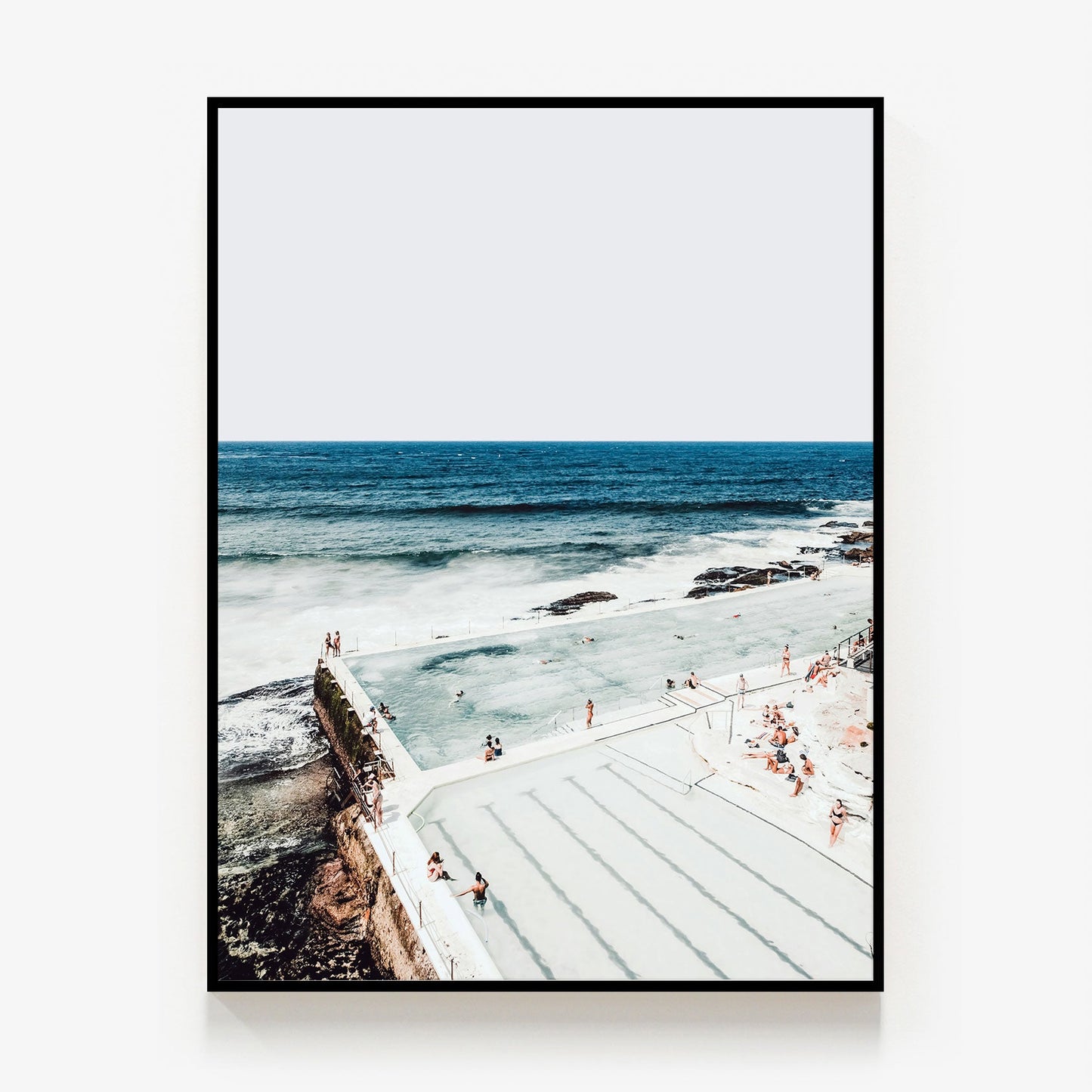 Absolute Icebergs Canvas