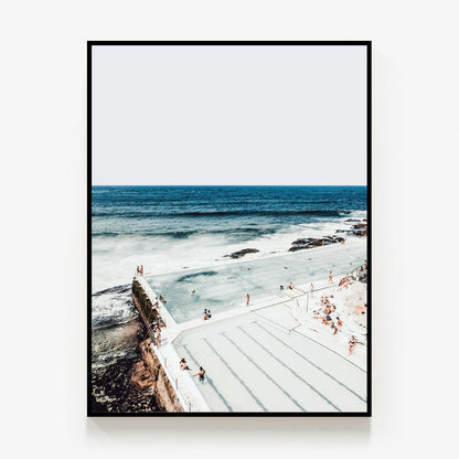 Absolute Icebergs Canvas