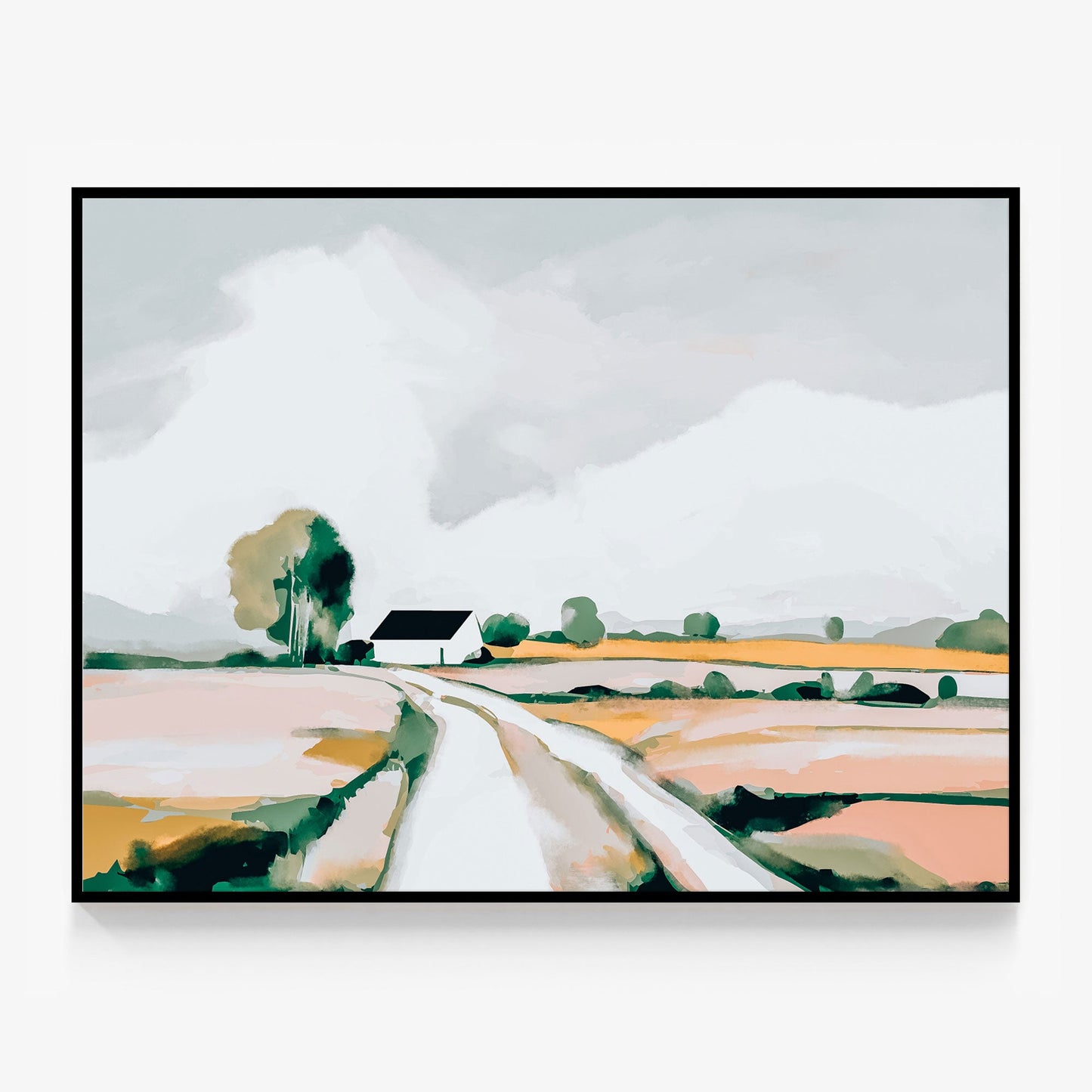 Abstract Australia No. 2 Canvas