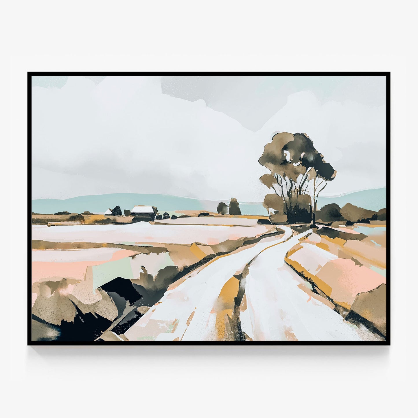 Abstract Australia Canvas