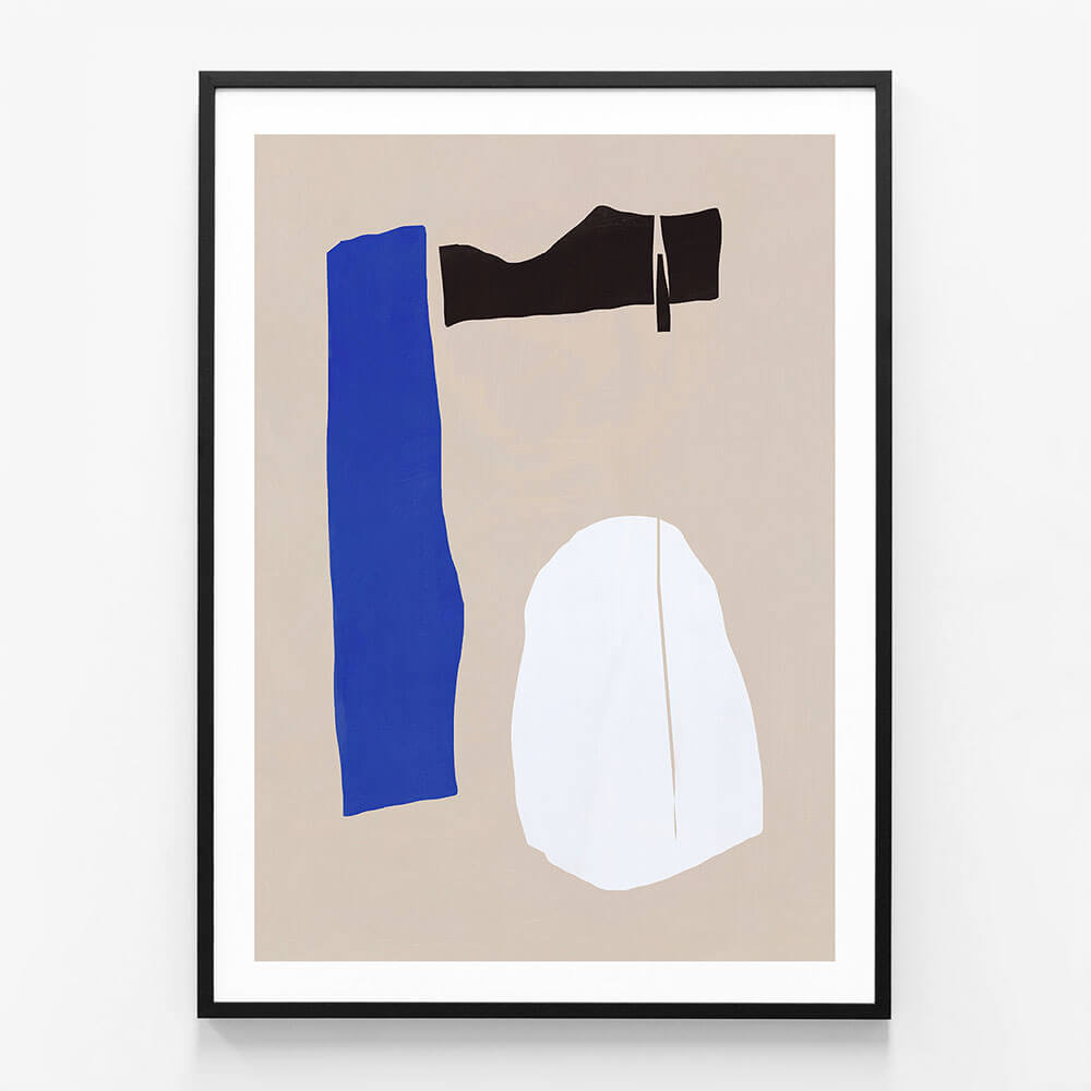 Abstract Blue