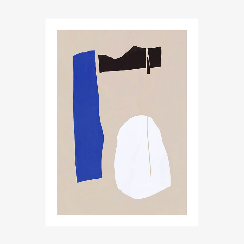 Abstract Blue