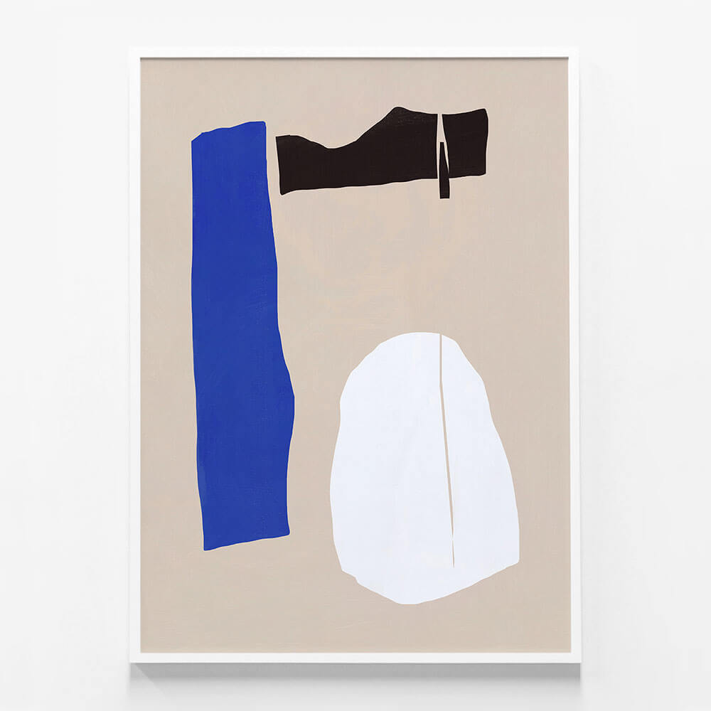 Abstract Blue
