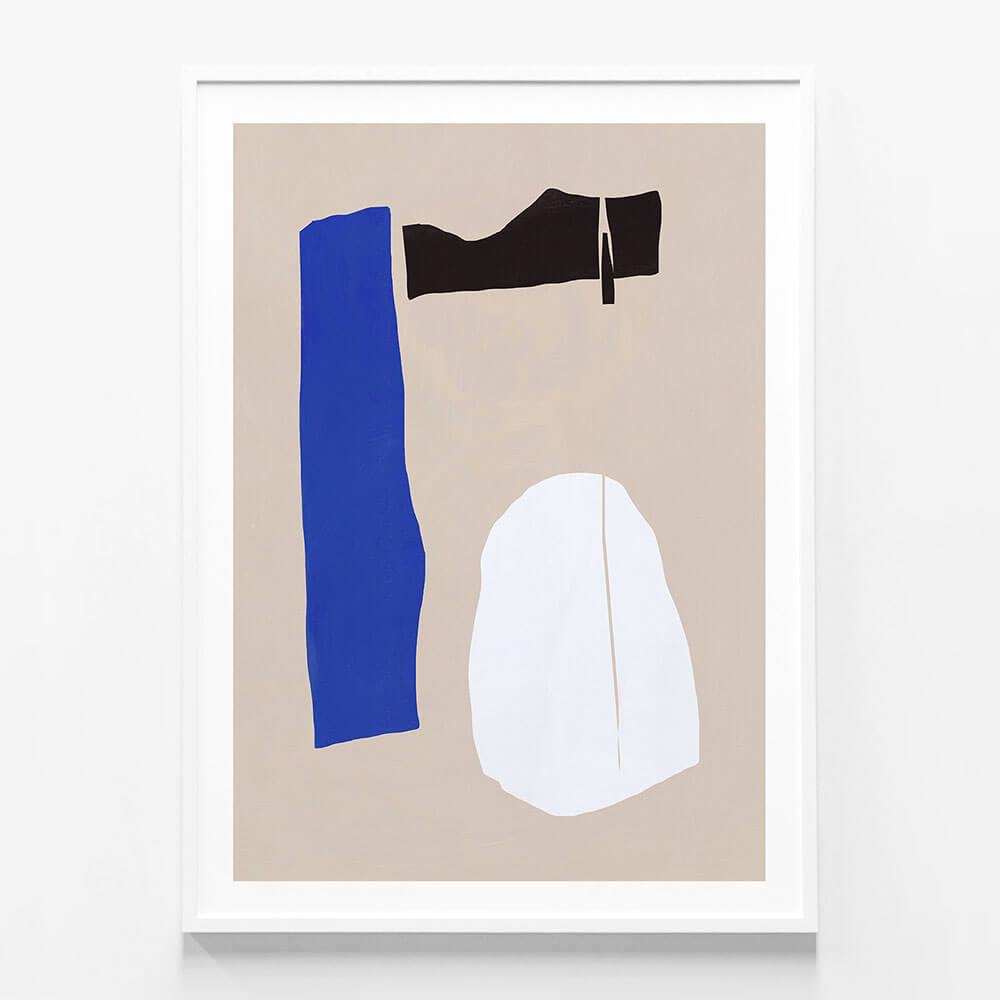 Abstract Blue