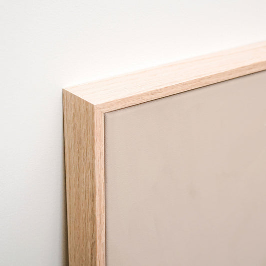 Abstract Form No. 2 Canvas wall art corner detail