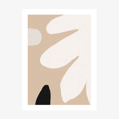 A poster print of an abstract artwork called ‘Abstract Form 3'.