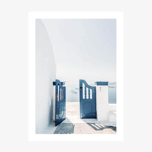 Aegean Gate wall art print